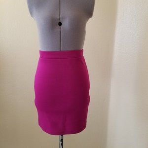 Fuchsia Mini Skirt